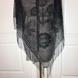 Stevie Nicks Fringe Shawl